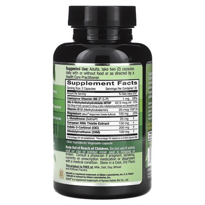 Emerald Laboratories, Estrogen, Detox & Balance, 60 czapek warzywnych Emerald Laboratories, Estrogen, Detox & Balance, 60 czapek warzywnych