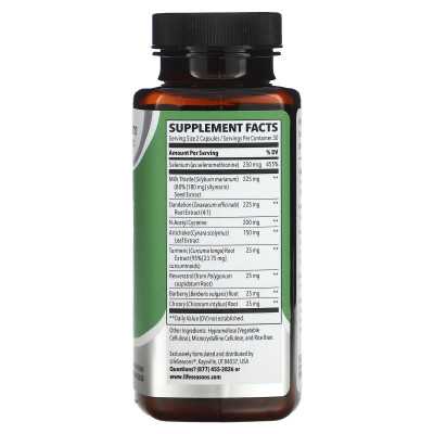 Lifesasease, Puri-T, Leberunterstützung, 60 vegetarische Kapseln