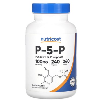 Nutricost, P-5-P, 100 mg, 240 Kapseln