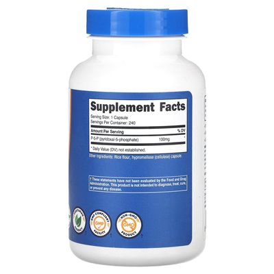 Nutricost, P-5-P, 100 mg, 240 Kapseln
