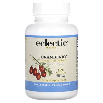 Eclectic Herbs, Freeze Dried, Cranberries, 300mg, 120g Vegetables (150mg per capsule)
