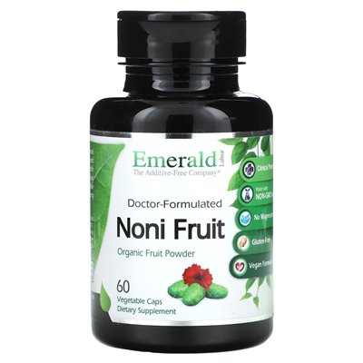 Emerald Laboratories, None Fruit, 1000 mg, 60 czapek warzywnych (500 mg na kapsułkę)