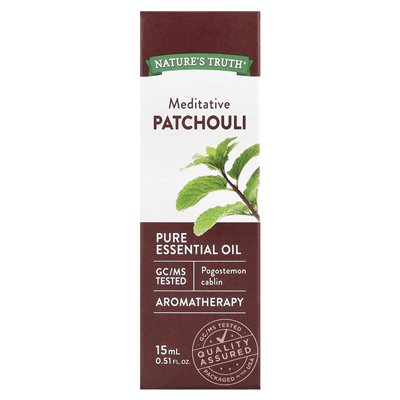 Nature's Truth, Pure Essential Oil, Meditative Patchouli , 0.51 fl oz (15 ml)