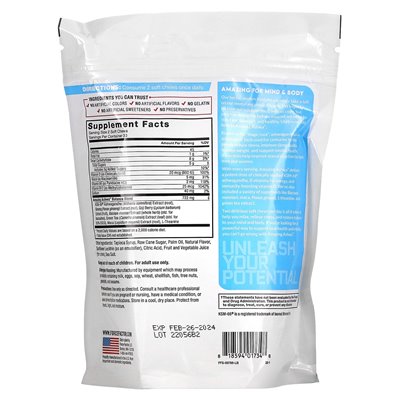 Force Factor, Amazing Ashwa, Triple Berry, 60 miękkich żuć