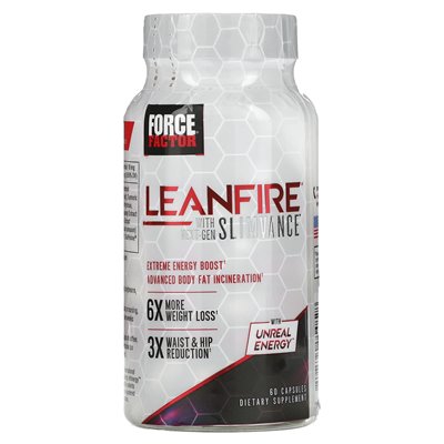 Force Factor, LeanFire z Next-Gen Slimvance, 60 Kapsułek