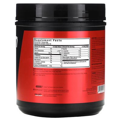 JYM Suplement Science, Post JYM, BCAAS + Recovery Matrix, Rainbow Sherbet, 1,3 Gramm (600 g)
