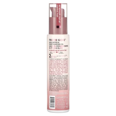 Giovanni, 2Chic, Frizz Be Be Black-In Kondensuj i styling eliksir, shea masło + olej migdałowy, 4 fl oz (118 ml)