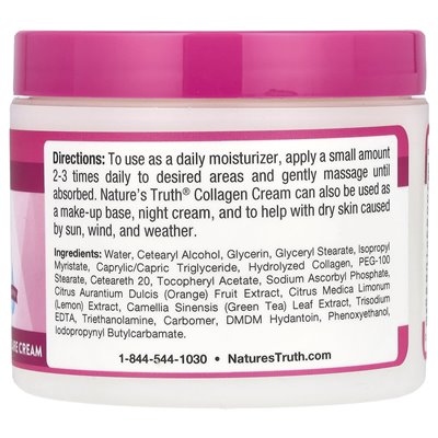 Nature's Truth, Kollagencreme, unparfümiert, 4 oz (113 g)