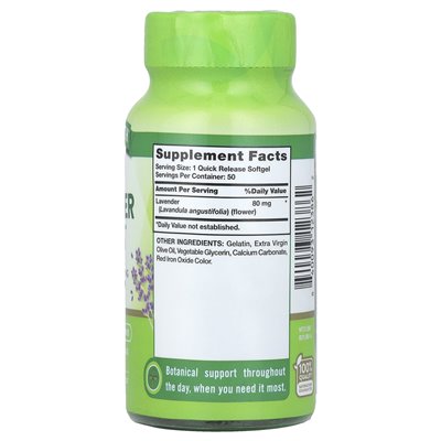 Nature's Truth, Lavender Calm ™, 50 szybkich softgels
