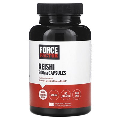 Strength Factor, Reishi, 600 mg, 100 Gemüsekapseln