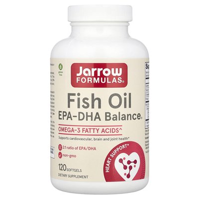 Jarrow Formulas, Fish Oil, EPA-DHA Balance®, 120 softgels