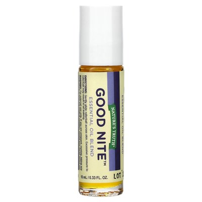 Nature's Truth, mieszanka olejków eterycznych, rzucaj się, dobranoc, 0,33 fl oz (10 ml)