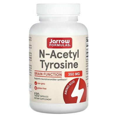 Jarrow Formulas, N-Acetyl-Tyrosin, 350 mg, 120 Kapseln