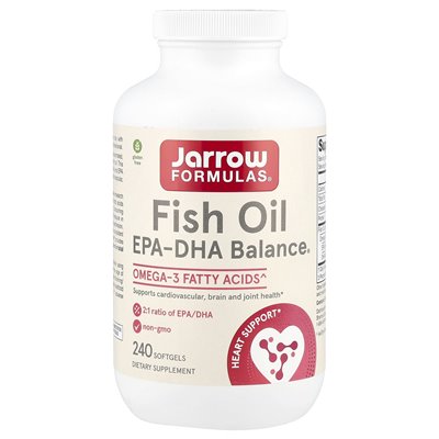 Jarrow Formulas, EPA-DHA Balance® Fischöl, 240 Weichkapseln