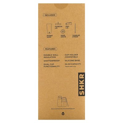 Hydrosug, hydroshkr kubek, czarny lampart, 24 uncje (700 ml)