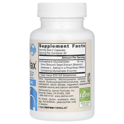 Jarrow Formulas, Vegan BrocComax, 35 mg, 60 vegetarische Kapseln (17,50 mg pro Kapsel)