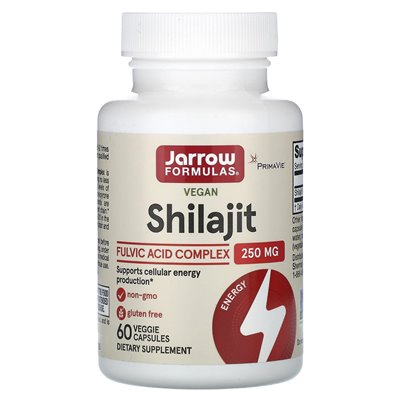 Jarrow Formulas, veganer Shilajit-Fulvosäure-Komplex, 250 mg, 60 vegetarische Kapseln