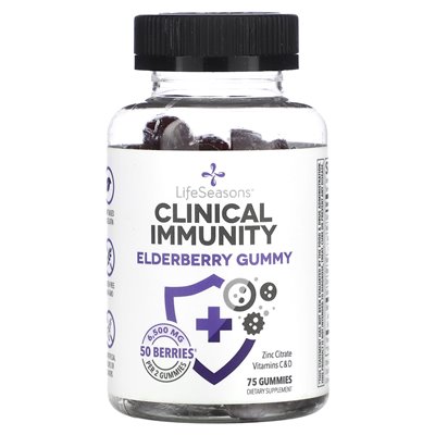 Lifeseason, Klinische Stärke, Bio-Gummibärchen, 6500 mg, 75 Gummibärchen (3250 mg pro Gummibärchen)