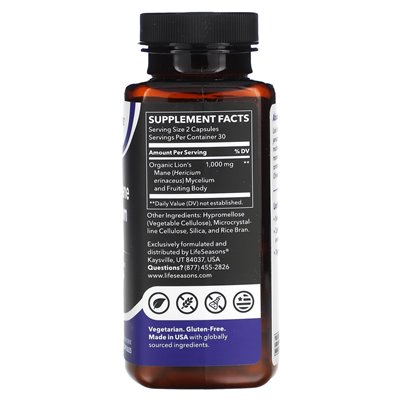 Lifesaone, Löwenmäulchen, 1000 mg, 60 Gemüse (500 mg pro Kapsel)