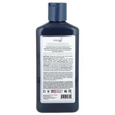 Petal Fresh, Hair Resq®, szampon wyjaśniający, pielęgnacja skóry głowy z węglem aktywowanym, 12 fl oz (355 ml)