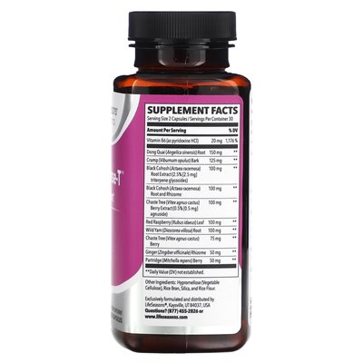 Lifeseason, Premense-T, PMS Support, 6 Veggie Capsules