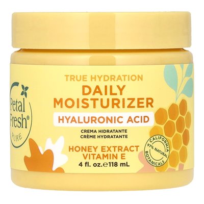Petal Fresh Pure True Hydration Tägliche Feuchtigkeitscreme, Honigextrakt, Vitamin E, 4 fl oz (118 ml)