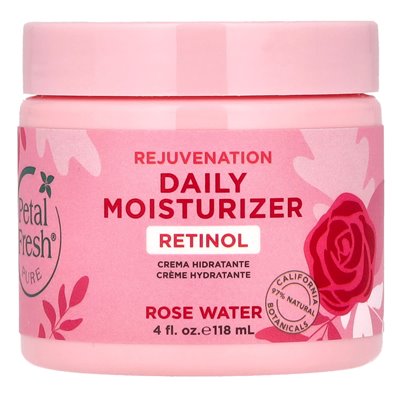 Petal Fresh Clean Rejuvenation Tägliche Feuchtigkeitscreme, Rosenwasser, 4 fl oz (118 ml)
