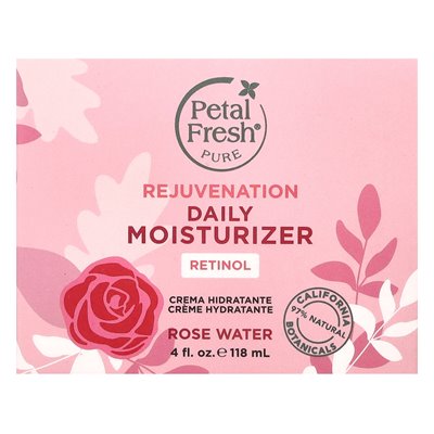 Petal Fresh Clean Rejuvenation Tägliche Feuchtigkeitscreme, Rosenwasser, 4 fl oz (118 ml)