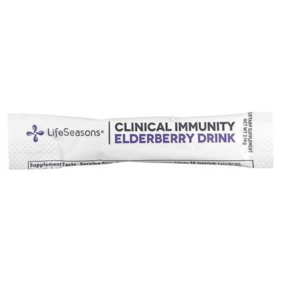 Rifesasease, Clinical Elderberry Resistance Organic Drinks, Lemon Berry, 39,000 mg, 5 Packets, 3.14 g each