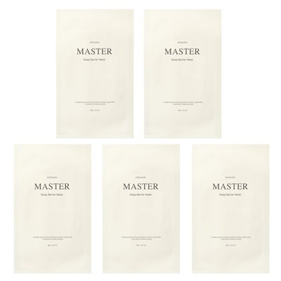 Mixsoon, Master, Deep Barrier Beauty Mask, 5 masek, 1,05 uncji (30 g) Mixsoon, Master, Deep Barrier Beauty Mask, 5 masek, 1,05 uncji (30 g)