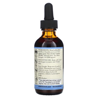 Eclectic Herb, Rotwurzelextrakt, 250 mg, 2 fl oz (60 ml)