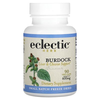 Eclectic Herb, Klette, 400 mg, 90 vegetarisch