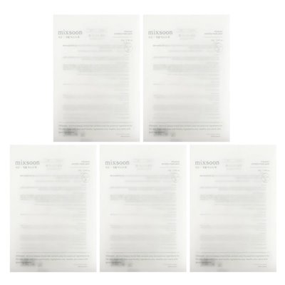 Mixsoon, Centella Beauty Mask Pack, 5 masek, 0,17 uncji (5 g) każdy Mixsoon, Centella Beauty Mask Pack, 5 masek, 0,17 uncji (5 g) każdy