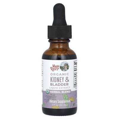 Maryruth's, ekologiczny wyciąg z płynu nerki i pęcherza, wolny od alkoholu, 1 fl oz (30 ml) Maryruth's, ekologiczny wyciąg z płynu nerki i pęcherza, wolny od alkoholu, 1 fl oz (30 ml)