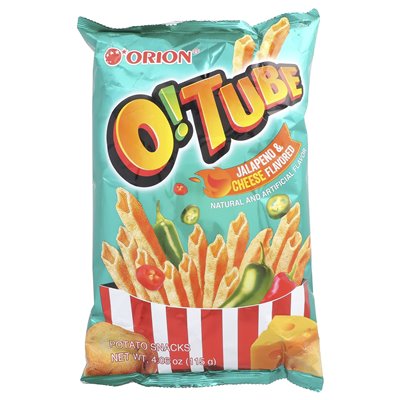 Orion, O!Rurka, potato, jalapeno and cheese snacks, 4.06 oz (115 g)