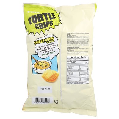Orion, Turtle Chips, Zuckermais, 5,65 oz (160 g)