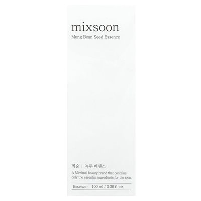 Mixsoon, Mung Bean Seed Essence, 3,38 fl oz (100 ml)