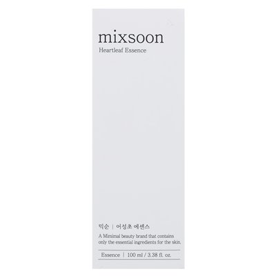 Mixsoon, Heartleaf Essence, 3.3.Fl Oz (100 ml)