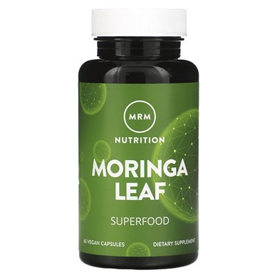 MRM Nutrition, Moringa-Blatt, 60 vegane Kapseln
