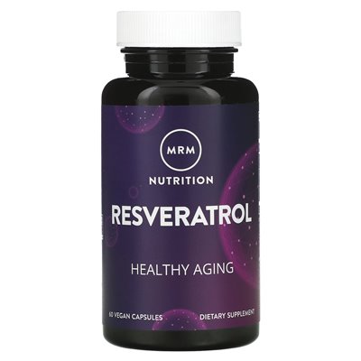 MRM Nutrition, resweratrol, 60 wegańskich kapsułek