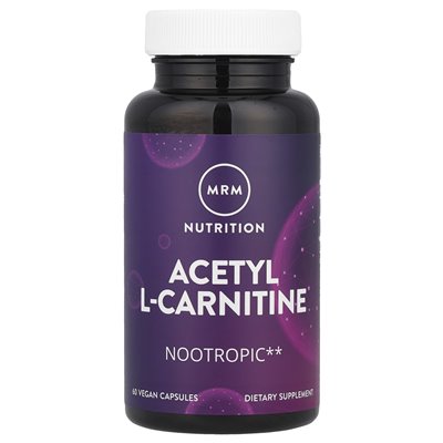MRM Nutrition, Acetyl Carnitine, 60 Vegan Capsules