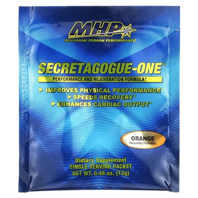 MHP, Secretagogue-One, Orange, 30 pakietów, 0,46 uncji (13 g) każdy MHP, Secretagogue-One, Orange, 30 pakietów, 0,46 uncji (13 g) każdy