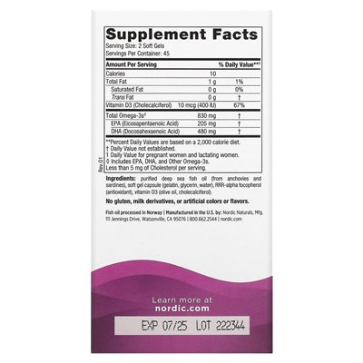 Nordic Naturals, Prenatal DHA, 90 miękkich żeli Nordic Naturals, Prenatal DHA, 90 miękkich żeli