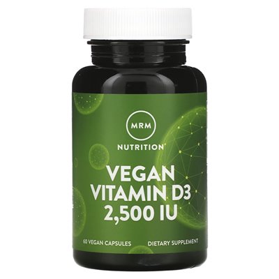 MRM Nutrition, veganes Vitamin D3, 2500 IE, 60 vegane Kapseln