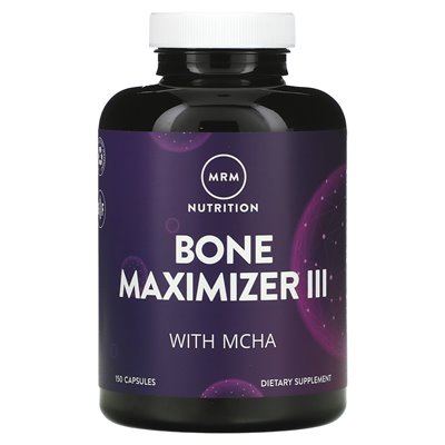 MRM Nutrition, kości Maximizer III z MCHA, 150 kapsułek MRM Nutrition, kości Maximizer III z MCHA, 150 kapsułek