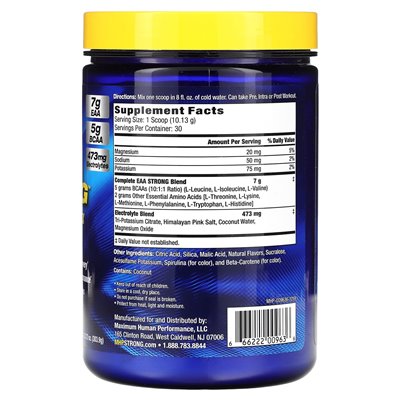 MHP, EAA Strong, Lemon Lime, 10,72 uncji (303,9 g) MHP, EAA Strong, Lemon Lime, 10,72 uncji (303,9 g)