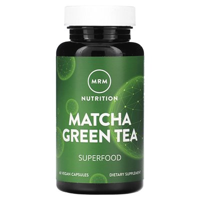 MRM Nutrition, Matcha-Grüntee, 60 vegane Kapseln