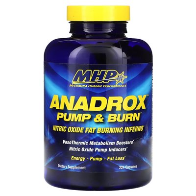 MHP, Anadrox Pump & Burn, 224 Kapseln