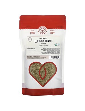 Pure Indian Foods, Organic Whole Lucknow Fennel, 8 oz (226 g)