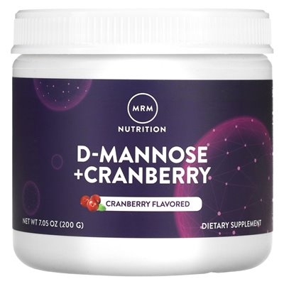 MRM Nutrition, D-Mannose + Cranberry, Cranberry, 7,05 Unzen (200 g)
